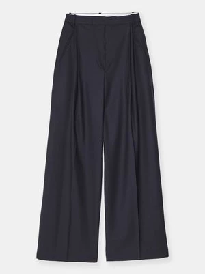 Obrázek produktu Kalhoty Victoria Beckham tmavě modrá