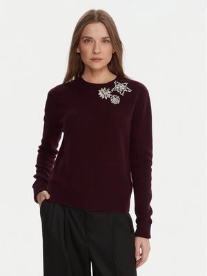 Obrázek produktu KAOS Svetr RI1KT022 Bordó Regular Fit