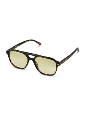 Obrázek produktu Kapten & Son Sluneční brýle 'Zurich Oversize Dark Tortoise Green'  kaštanově hnědá / jablko / černá