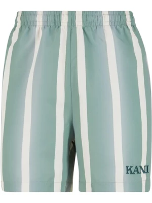 Obrázek produktu Karl Kani Kalhoty  zelená / bílá