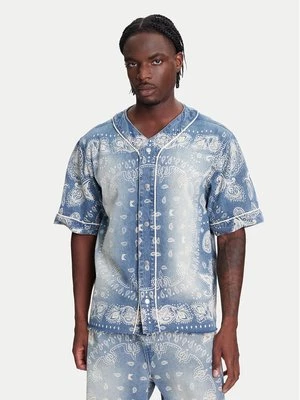 Obrázek produktu Karl Kani Košile Paisley Denim Baseball PD00005371 Modrá Regular Fit