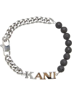 Obrázek produktu Karl Kani Náramek  černá / stříbrná