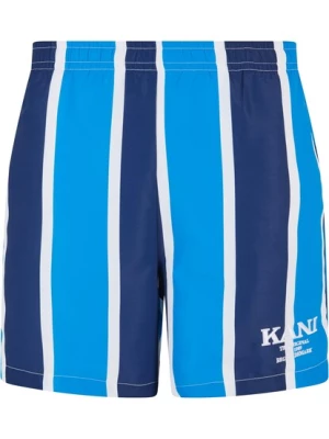 Obrázek produktu Karl Kani Plavecké šortky 'KM242-037-1'  modrá / bílá
