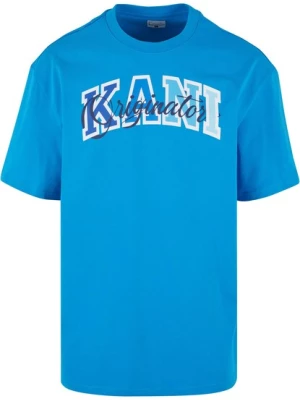 Obrázek produktu Karl Kani Tričko 'Originator'  marine modrá / azurová / nebeská modř / bílá