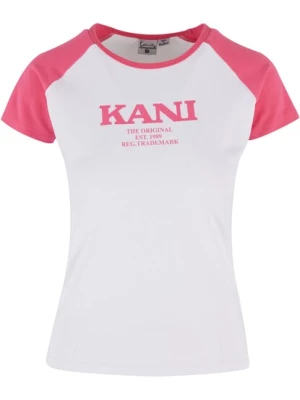 Obrázek produktu Karl Kani Tričko  světle růžová / bílá