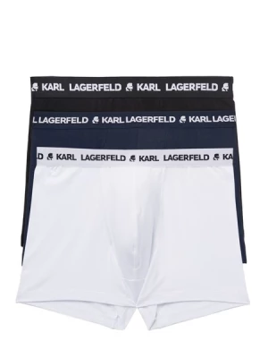 Obrázek produktu Karl Lagerfeld Boxerky  marine modrá / černá / bílá