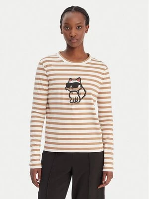 Obrázek produktu KARL LAGERFELD Halenka A1W17137 Béžová Regular Fit