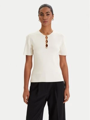 Obrázek produktu KARL LAGERFELD Halenka B1W18014 Écru Slim Fit
