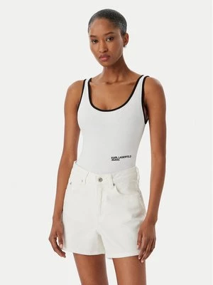 Obrázek produktu Karl Lagerfeld Jeans Body A2W17021 Bílá Slim Fit
