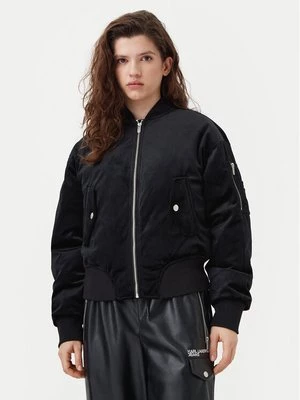 Obrázek produktu Karl Lagerfeld Jeans Bunda bomber A1W15010 Černá Regular Fit