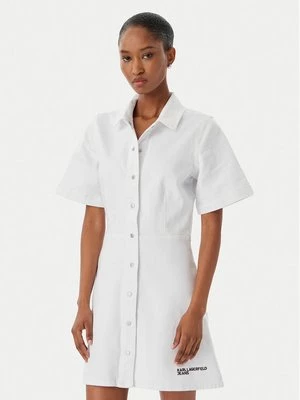 Obrázek produktu Karl Lagerfeld Jeans Džínové šaty B2W13056 Bílá Regular Fit