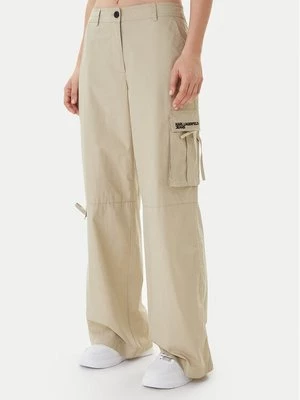 Obrázek produktu Karl Lagerfeld Jeans Kalhoty z materiálu B1W10087 Zelená Regular Fit