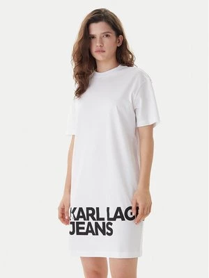 Obrázek produktu Karl Lagerfeld Jeans Každodenní šaty B1W13054 Bílá Regular Fit