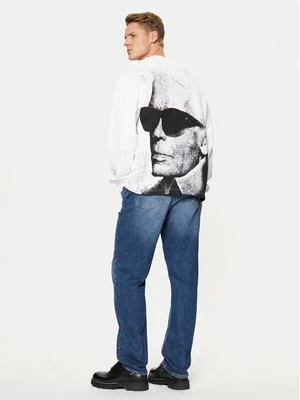 Obrázek produktu Karl Lagerfeld Jeans Mikina A1M20070 Bílá Relaxed Fit