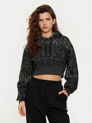 Obrázek produktu Karl Lagerfeld Jeans Mikina A1W20067 Černá Cropped Fit