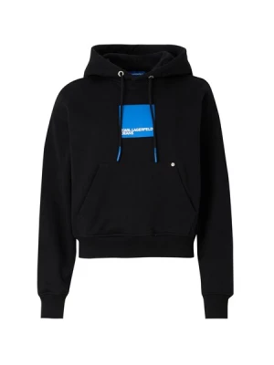 Obrázek produktu KARL LAGERFELD JEANS Mikina  azurová / černá / bílá