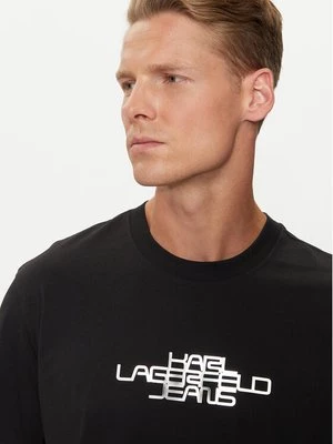 Obrázek produktu Karl Lagerfeld Jeans T-Shirt 246D1700 Černá Regular Fit