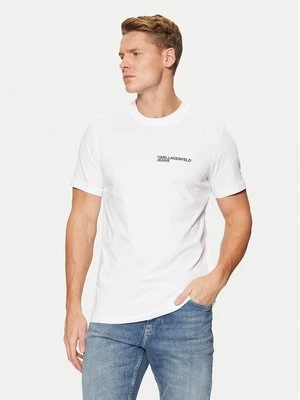 Obrázek produktu Karl Lagerfeld Jeans T-Shirt A1M17003 Bílá Slim Fit