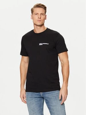Obrázek produktu Karl Lagerfeld Jeans T-Shirt A1M17003 Černá Slim Fit