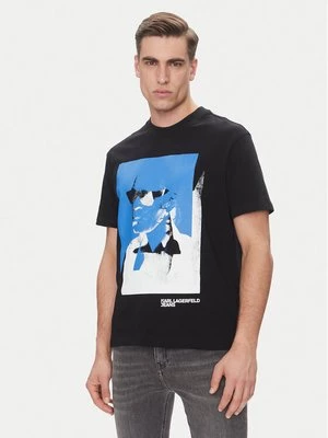 Obrázek produktu Karl Lagerfeld Jeans T-Shirt A2M17036 Černá Regular Fit