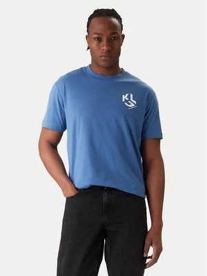 Obrázek produktu Karl Lagerfeld Jeans T-Shirt A2M17072 Modrá Regular Fit