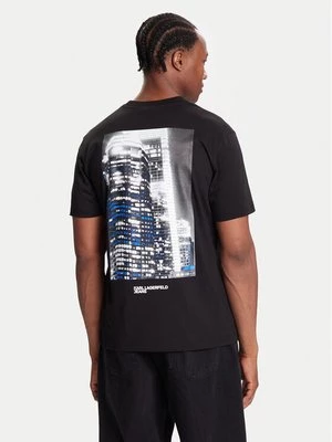 Obrázek produktu Karl Lagerfeld Jeans T-Shirt A4M17025 Černá Regular Fit