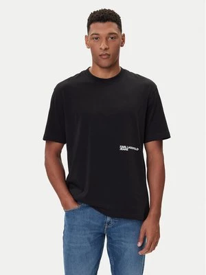 Obrázek produktu Karl Lagerfeld Jeans T-Shirt A4M17030 Černá Relaxed Fit