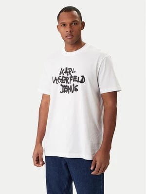 Obrázek produktu Karl Lagerfeld Jeans T-Shirt B1M17065 Bílá Regular Fit