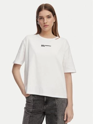 Obrázek produktu Karl Lagerfeld Jeans T-Shirt B2W17077 Bílá Regular Fit