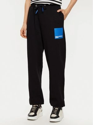 Obrázek produktu Karl Lagerfeld Jeans Teplákové kalhoty A1W10004 Černá Regular Fit