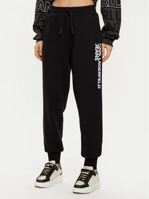 Obrázek produktu Karl Lagerfeld Jeans Teplákové kalhoty A1W10058 Černá Regular Fit