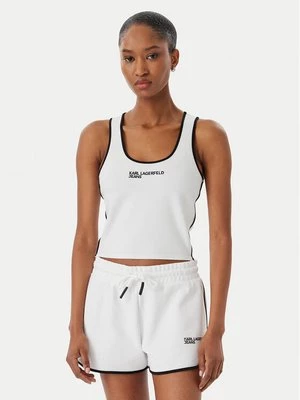 Obrázek produktu Karl Lagerfeld Jeans Top B2W17087 Bílá Slim Fit