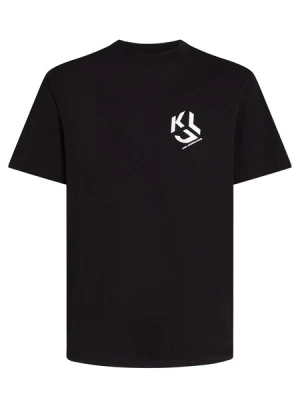 Obrázek produktu KARL LAGERFELD JEANS Tričko  černá / bílá