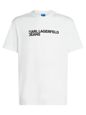 Obrázek produktu KARL LAGERFELD JEANS Tričko  černá / bílá