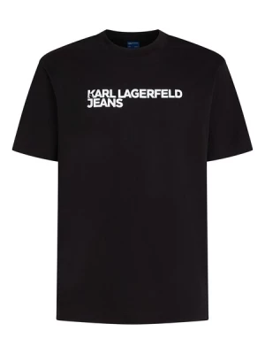Obrázek produktu KARL LAGERFELD JEANS Tričko  černá / bílá