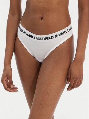 Obrázek produktu KARL LAGERFELD Kalhotky string A1W47008 Bílá