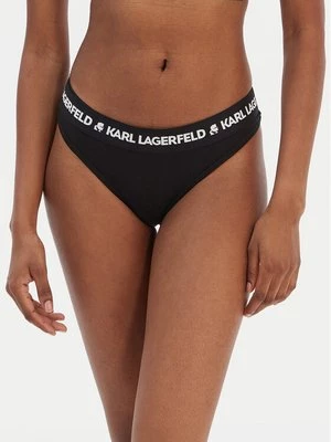 Obrázek produktu KARL LAGERFELD Kalhotky string A1W47008 Černá