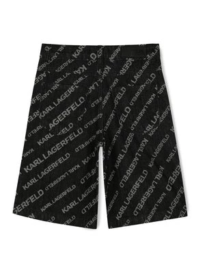 Obrázek produktu Karl Lagerfeld Kids Džínové šortky Z30415 D Černá Regular Fit