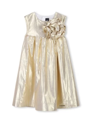 Obrázek produktu Karl Lagerfeld Kids Elegantní šaty Z30474 D Zlatá Regular Fit