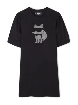 Obrázek produktu Karl Lagerfeld Kids Každodenní šaty Z30458 D Černá Regular Fit