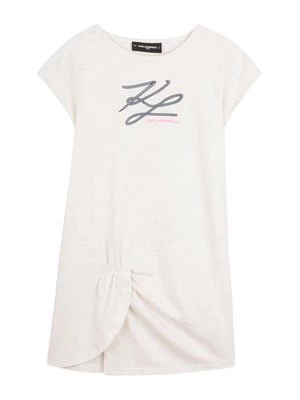 Obrázek produktu Karl Lagerfeld Kids Každodenní šaty Z31150 S Bílá Regular Fit