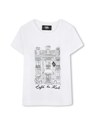 Obrázek produktu Karl Lagerfeld Kids T-Shirt Z30494 D Bílá Regular Fit