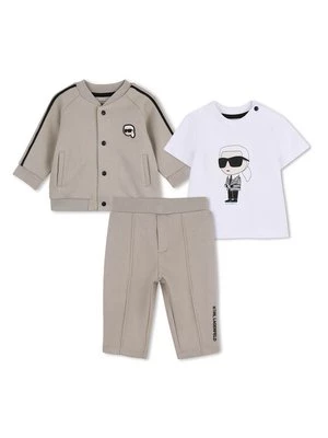 Obrázek produktu Karl Lagerfeld Kids Tepláková souprava Z31071 Béžová Regular Fit
