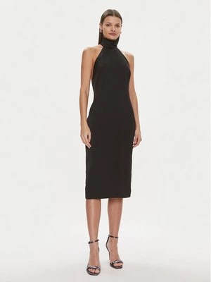 Obrázek produktu KARL LAGERFELD Koktejlové šaty 240W1307 Černá Slim Fit