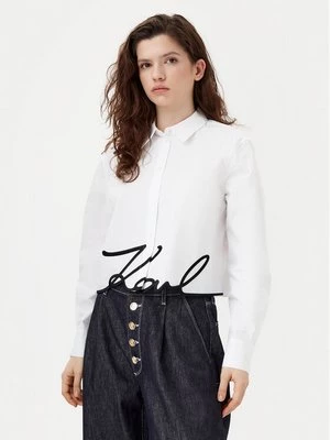 Obrázek produktu KARL LAGERFELD Košile A1W11002 Bílá Regular Fit