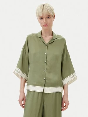 Obrázek produktu KARL LAGERFELD Košile A2W11037 Zelená Relaxed Fit