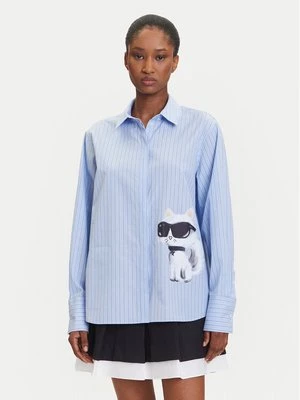 Obrázek produktu KARL LAGERFELD Košile A3W11029 Modrá Regular Fit