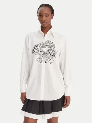 Obrázek produktu KARL LAGERFELD Košile B1W11002 Bílá Relaxed Fit