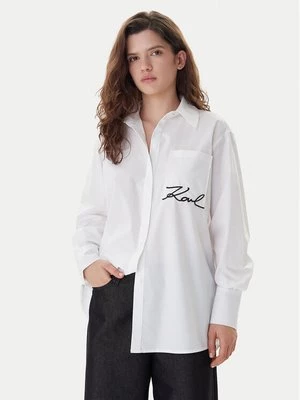 Obrázek produktu KARL LAGERFELD Košile B1W11013 Bílá Relaxed Fit