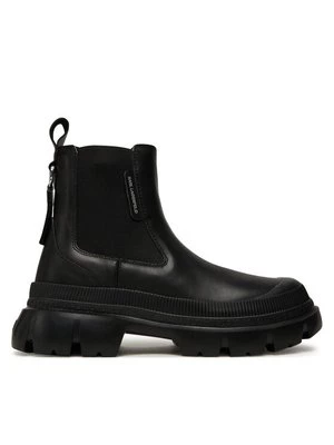 Obrázek produktu KARL LAGERFELD Kotníková obuv s elastickým prvkem KL43545 Černá